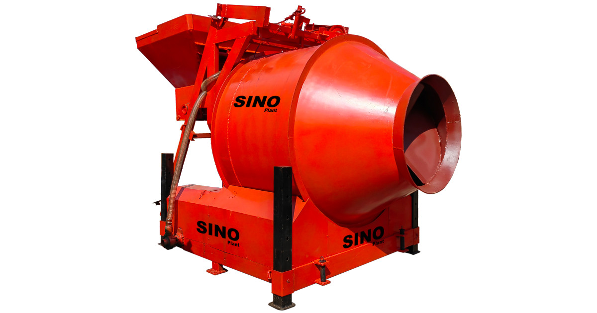 Concrete Mixer 1200kg Electric 380V with Cable Lift