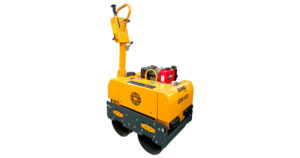Walk-Behind Vibrating Dual Drum Roller 650kg Diesel