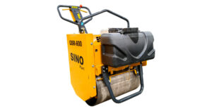 Walk-Behind Vibrating Single Drum Roller 300kg Petrol