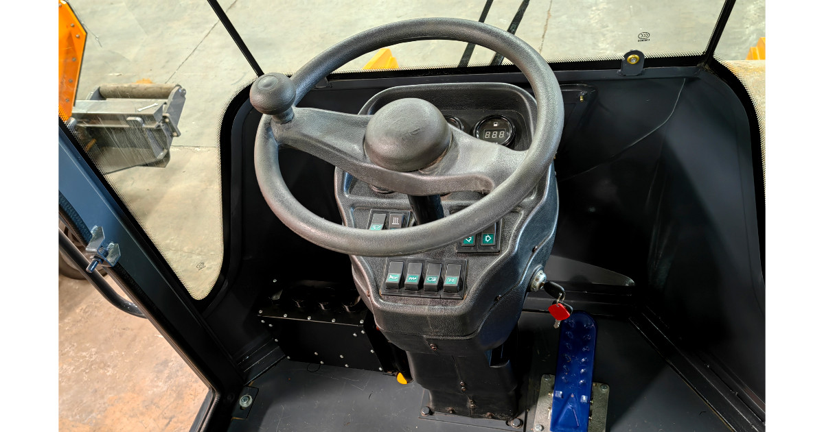 Ride-On Single Drum 8 Ton Diesel -No PadFoot
