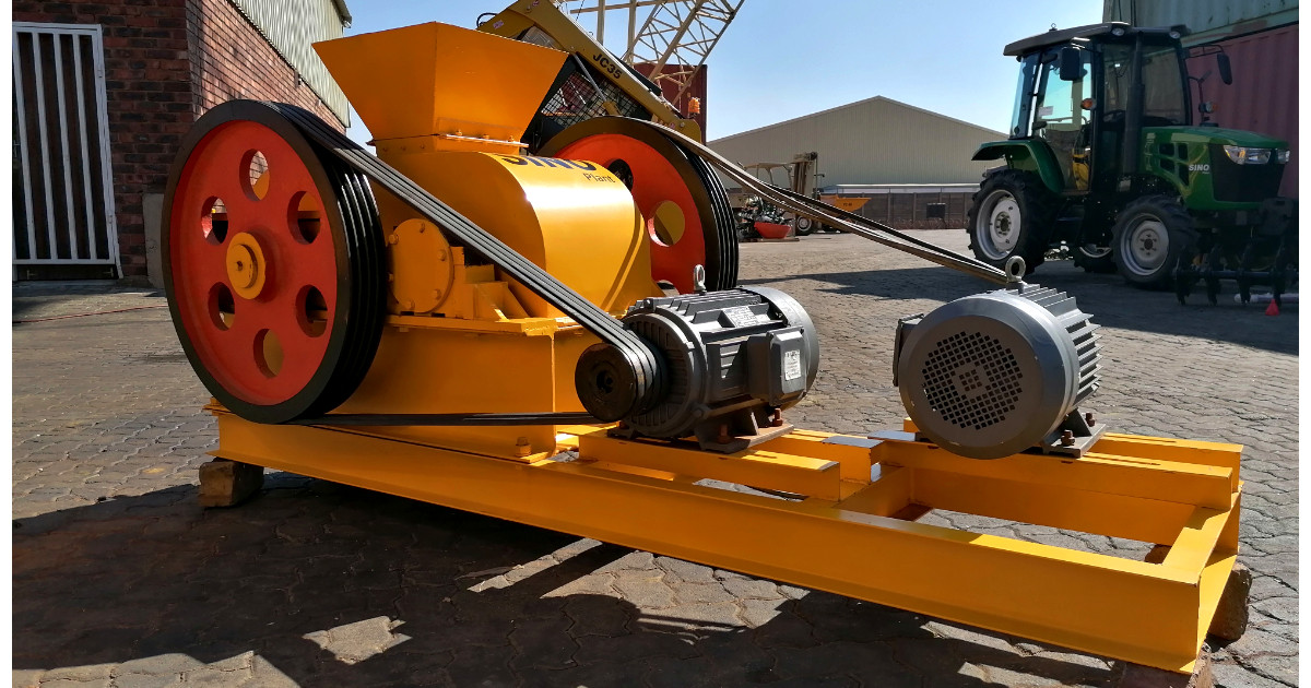 Roller Crusher 400x250mm 380V