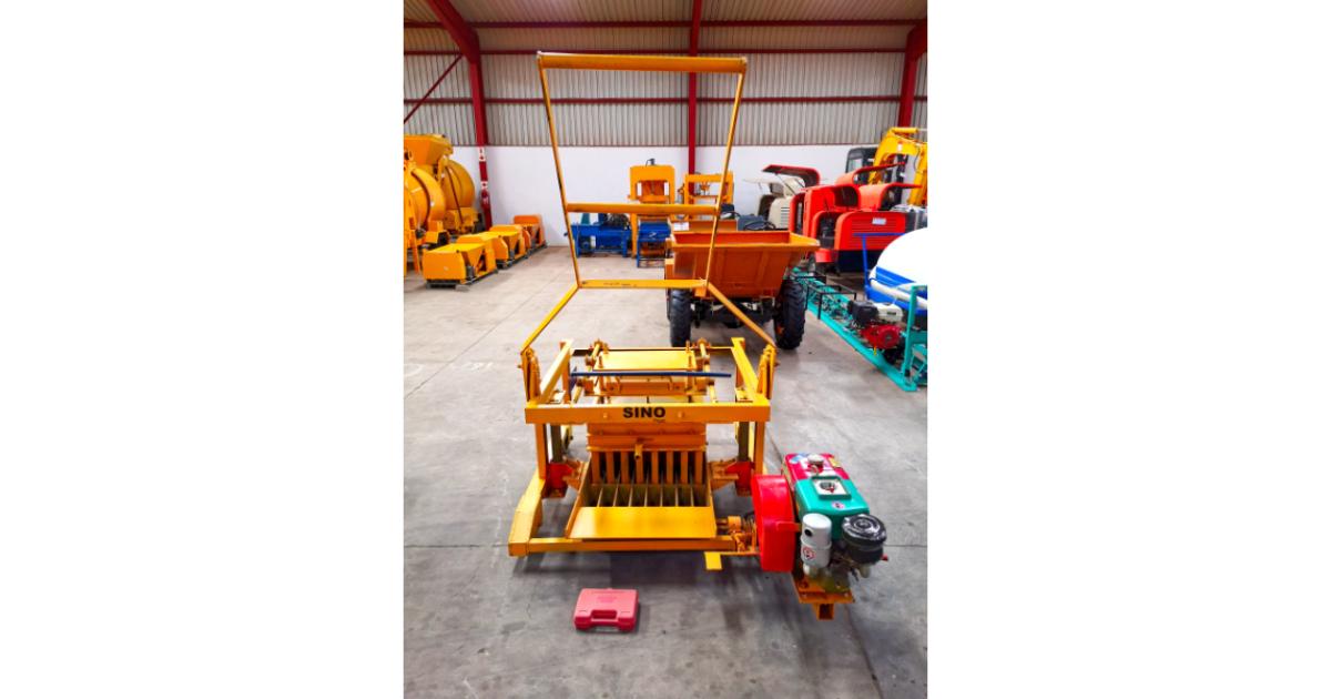 Brick Machine Diesel Stock Brick