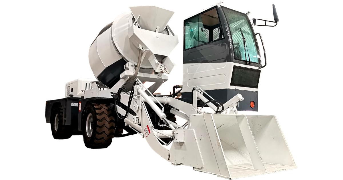 Mobile Concrete Mixer 4x4 3000L OTR Self-Loading