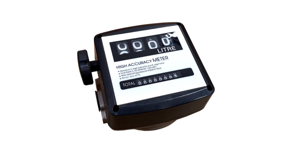 Fuel Flow Meter Mechanical Diesel / Paraffin