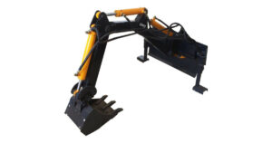 J400T Skidsteer Excavator Backhoe Attachment