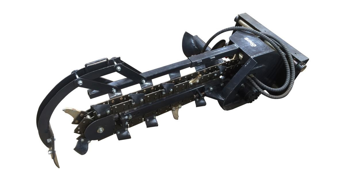 J400T Skidsteer Trencher Attachment