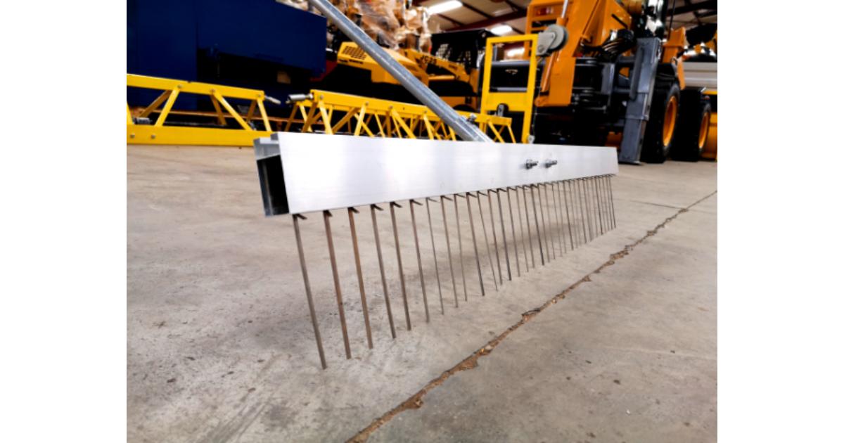 Manual Wire Comb Texture Broom