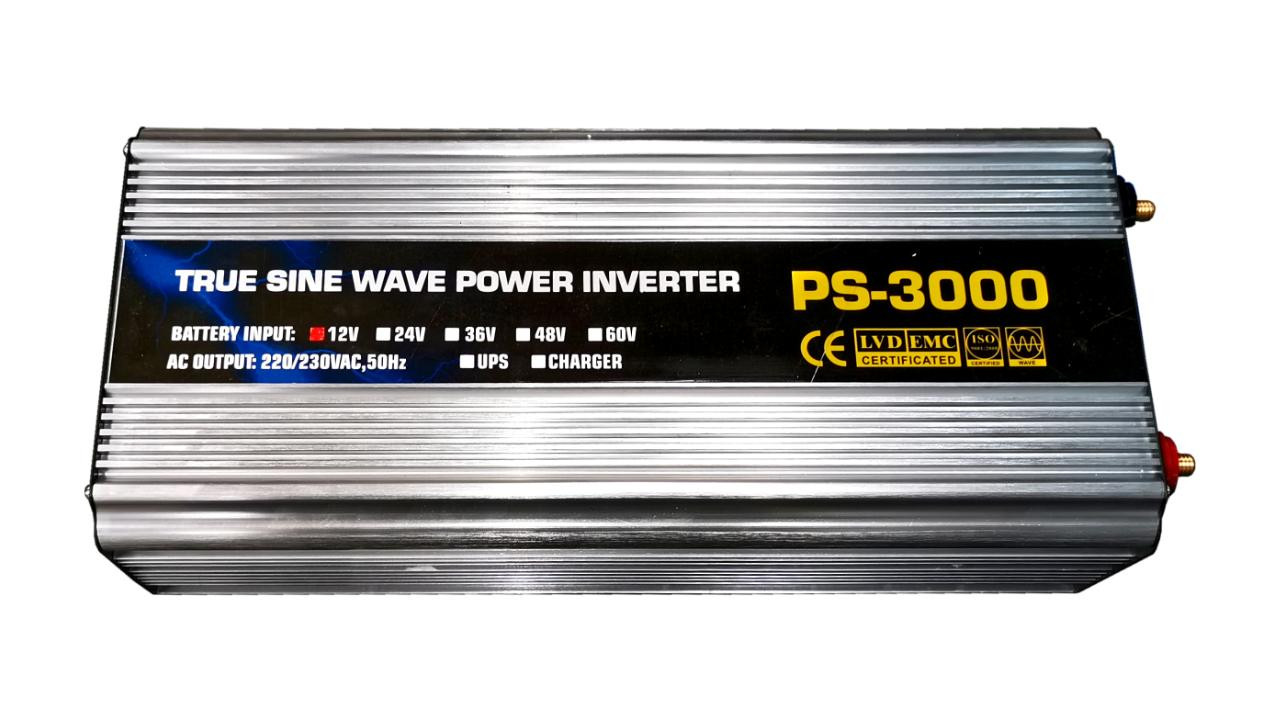 Inverter 12V DC to 220V AC 3000W