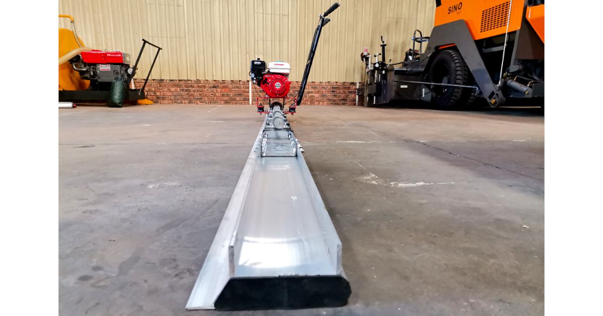 Power Screed Petrol Engine 6m