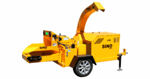 Wood Chipper 300x200mm Diesel Engine