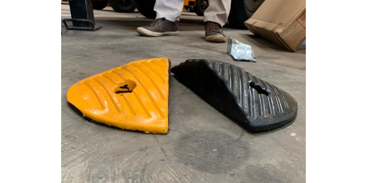 Speed Bump 350mm End Cap