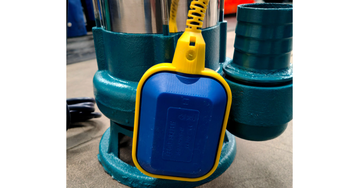Water Pump 220V 50mm (Float Switch + Macerator)
