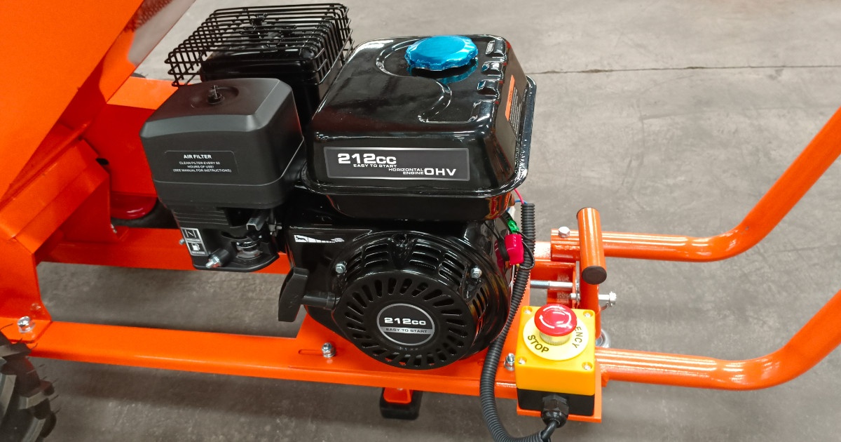 Wood Chipper 70mm Petrol