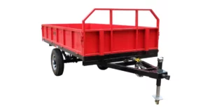 Tipping Yard Trailer 3T Hydraulic Single Axe